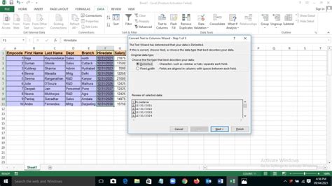 Excel date issue