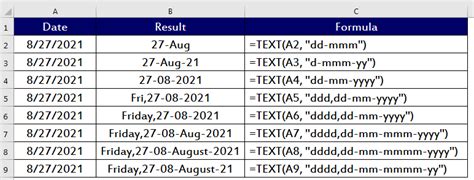 Excel Date Manipulation