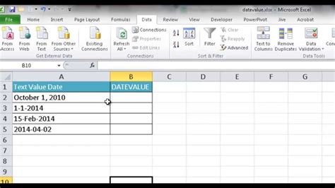 Excel date recognition 7