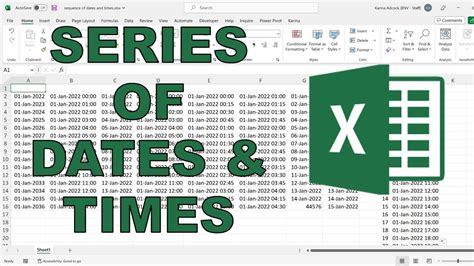 Excel Date Series Example