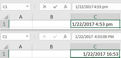 Combining date and time in Excel