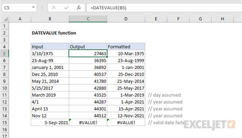 Excel Date-Time Value