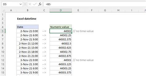 Excel Datetime Operations