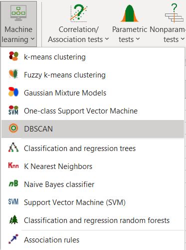 DBSCAN Clustering in Excel