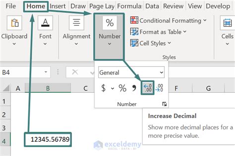 Excel Decimal Places