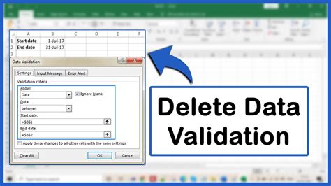 Excel Delete Data