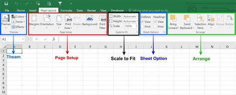 Excel Design Tab Layout