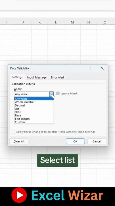 Excel Dropdown Menu Tutorials