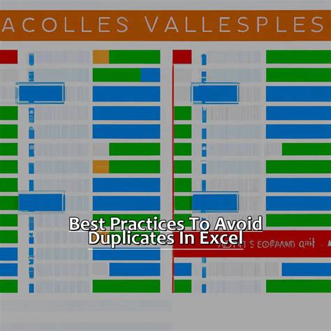 Excel Duplicate Checking Best Practices