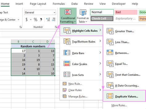 Excel Duplicate Records