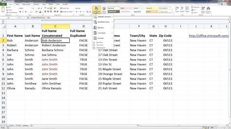 Excel Duplicates Sort