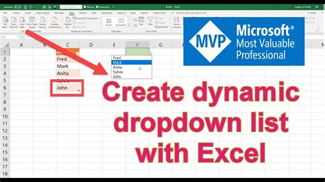 Excel Dynamic Drop-Down List