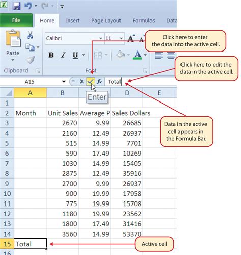 Excel edit data point feature