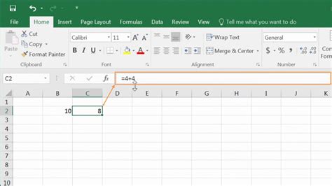 Editing Formula Method