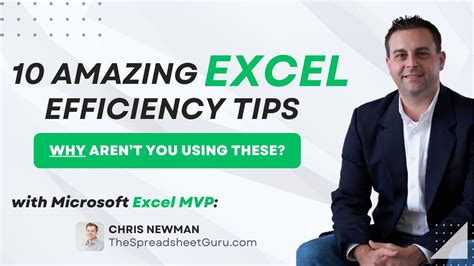 Excel Efficiency Tips