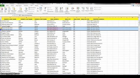 Cleaning email addresses in Excel