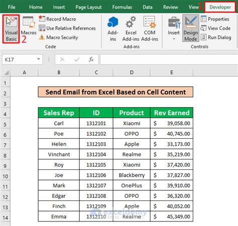 Excel Email Sending Methods