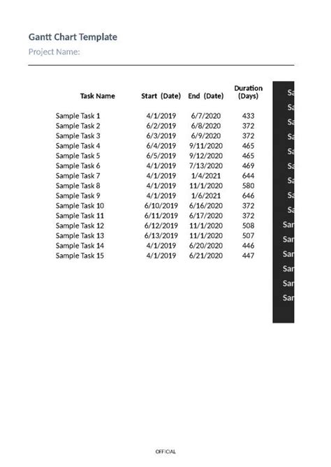 Excel Email Template