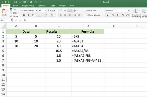 Excel Equation 4