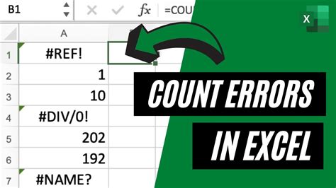 Excel Error Counting