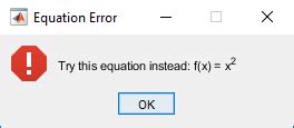 Excel Error Dialog Box Example