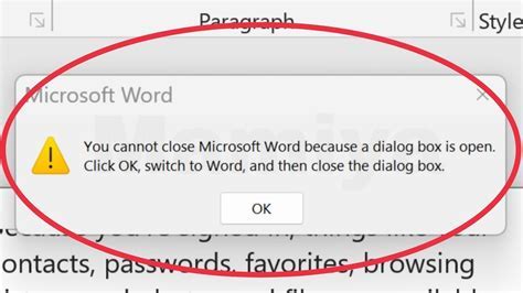 Excel Error Dialog Box Troubleshooting