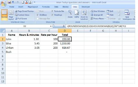 Excel Errors and Multiplication