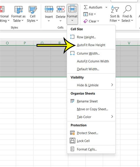 Excel Expand All Rows Methods