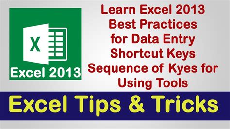 Excel Expert Tips and Tricks