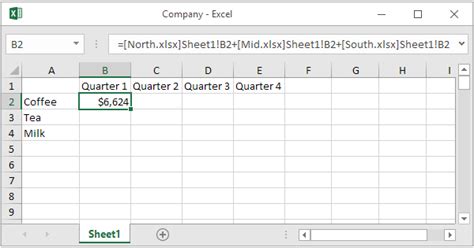 Excel external reference