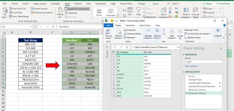 Excel Extract Numbers POWER QUERY FORMULA