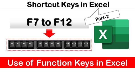 Excel F7 Key