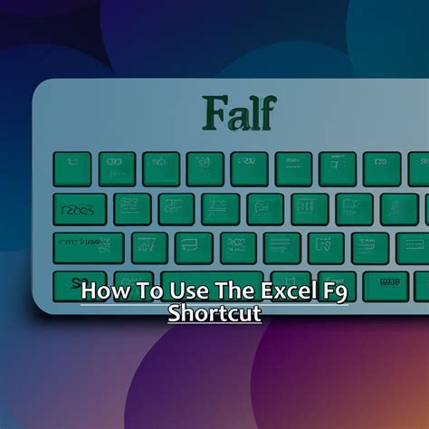 Excel F9 Key on Mac