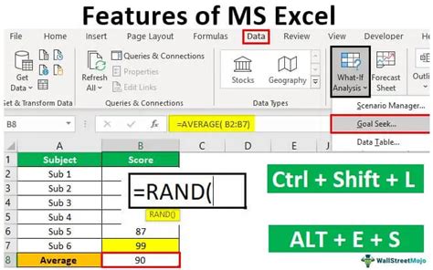 Excel Features 4