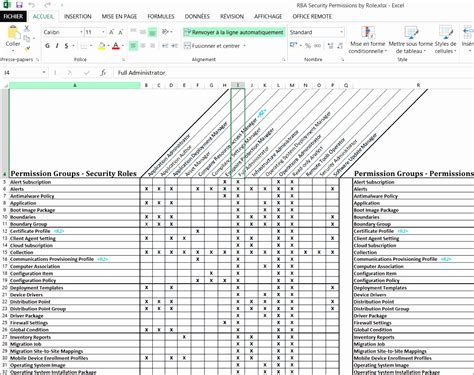 Excel file access control