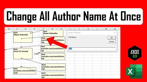 Excel File Author