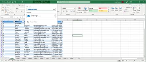 Excel File Collaboration