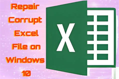 Excel File Corruption Methods