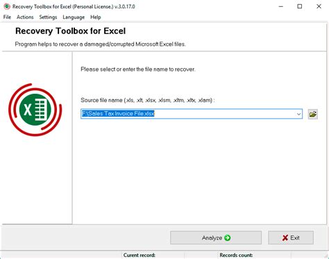 Excel File Corruption Tools