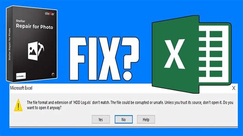 Excel File Format Fix