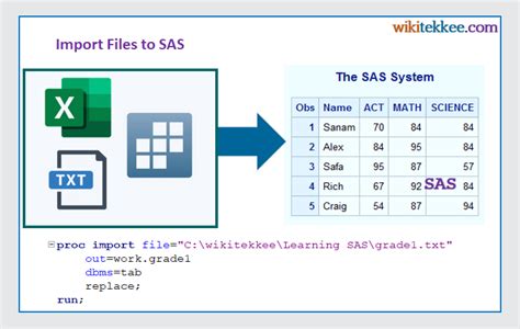 Excel File Import SAS