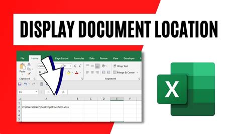 Excel File Location Settings