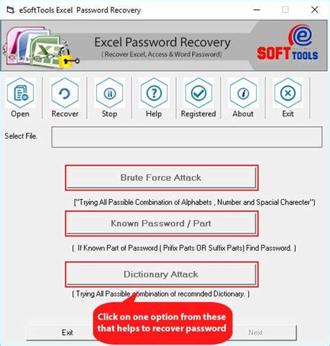 Excel File Password Recovery Online Tools