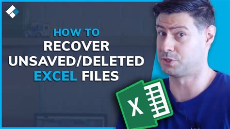 Restoring Excel files from backup