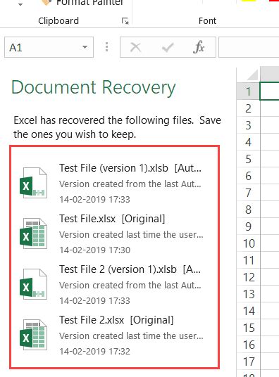 Excel File Recovery Techniques