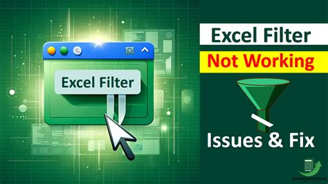 Excel Filter Fixes