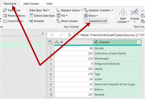 Power Query for Filter List in Excel