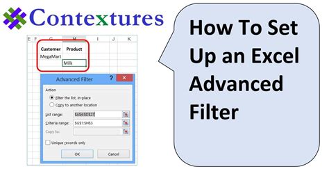 Excel filter troubleshooting advanced