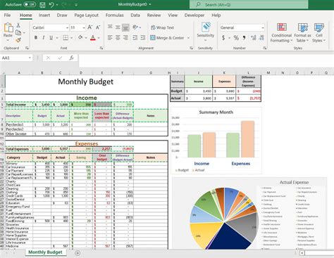 Excel Financial Calculator Template