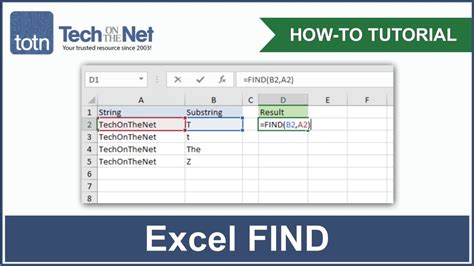 Excel Find and Replace